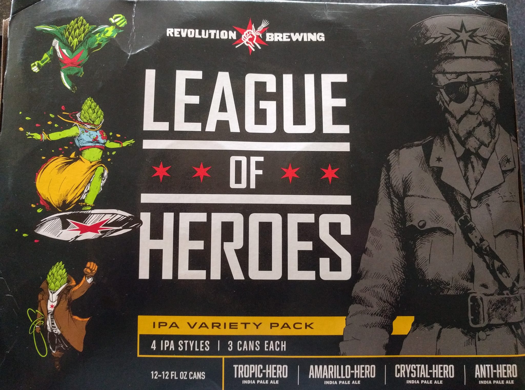 Revolution League of Heroes 12 Pack