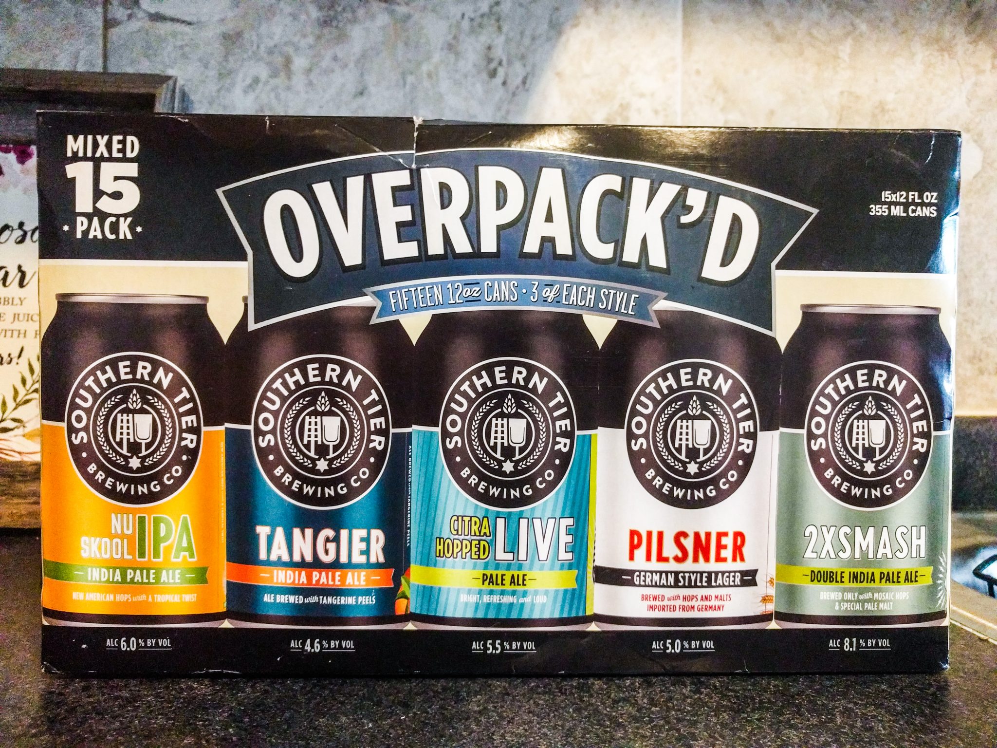 Southern Tier Variety Pack of 15 beers