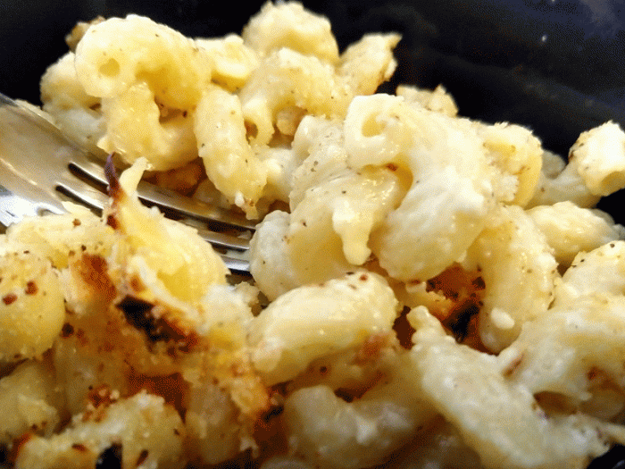 Mac N Cheese Closeup
