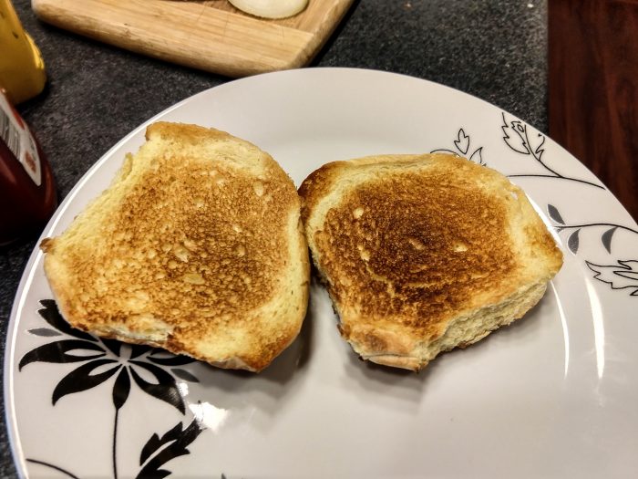 toasted buns