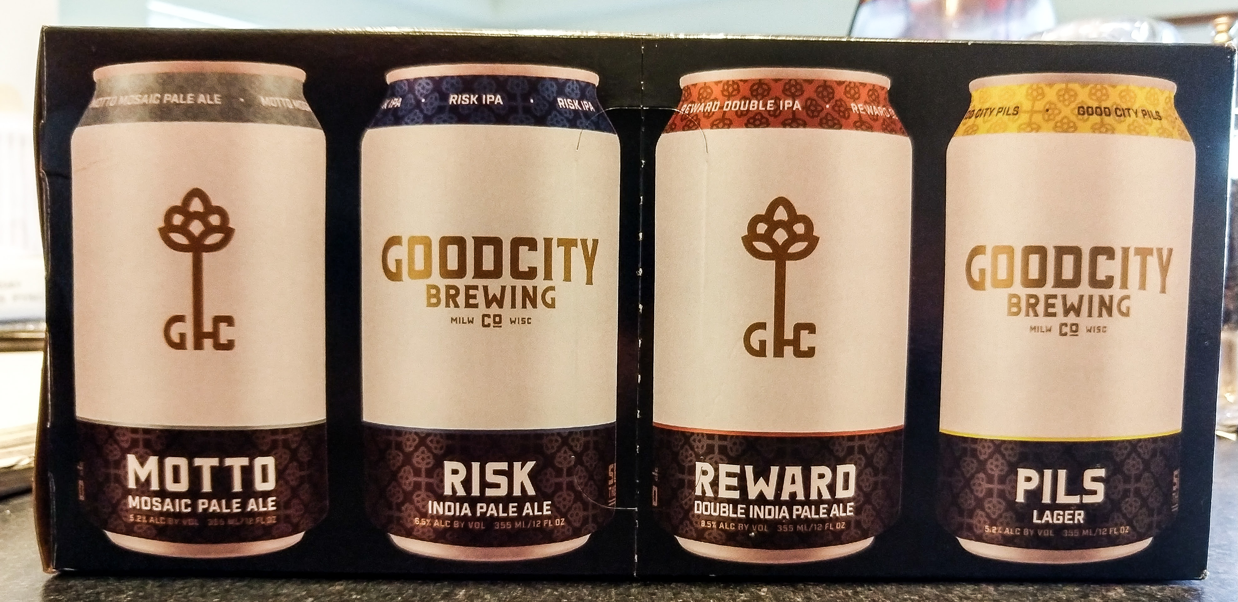 Good City Brewing 12 pack cans