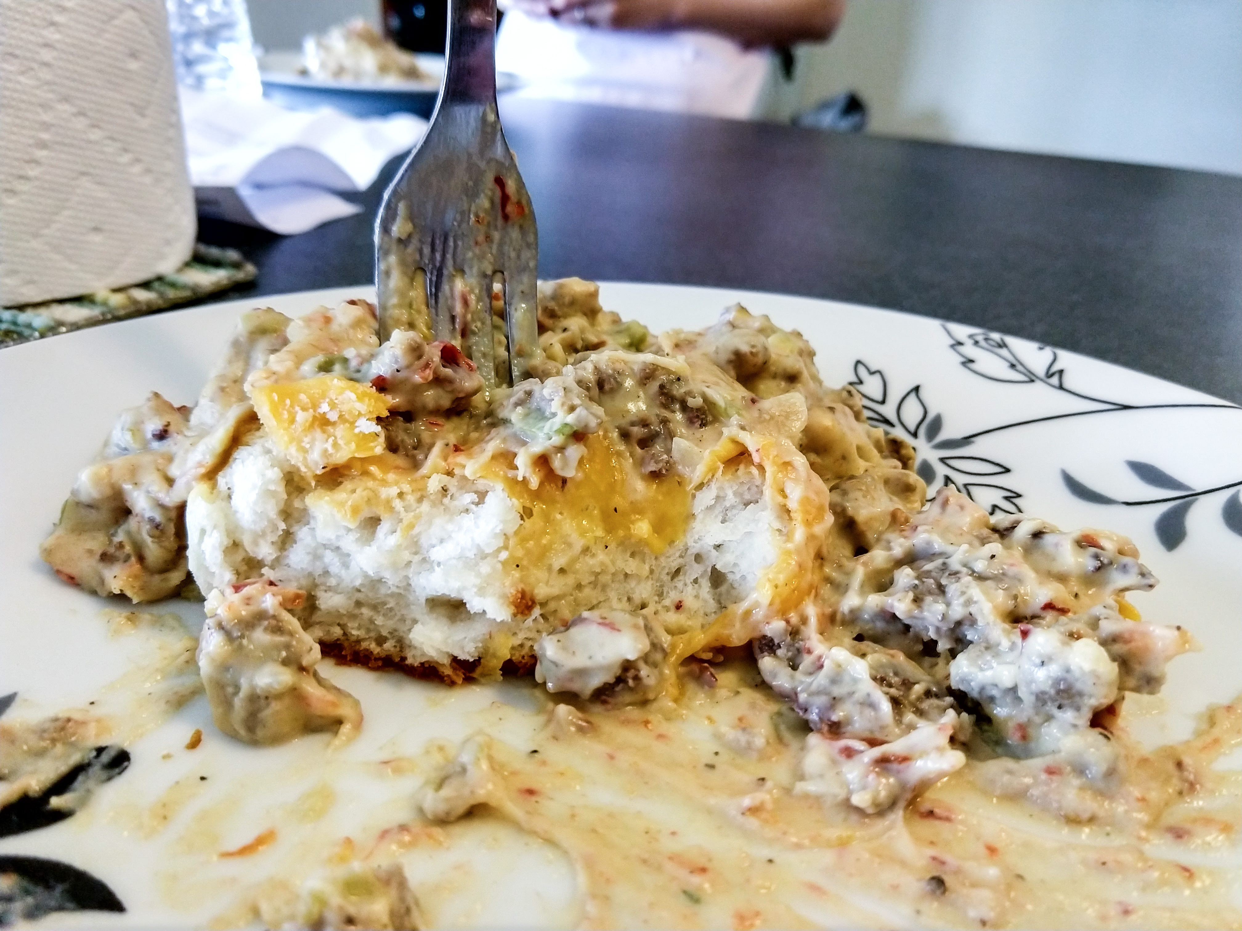 Boxcar Biscuits and Gravy