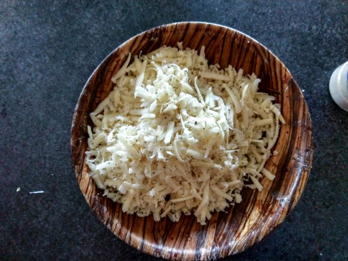 Shredded Asiago cheese 