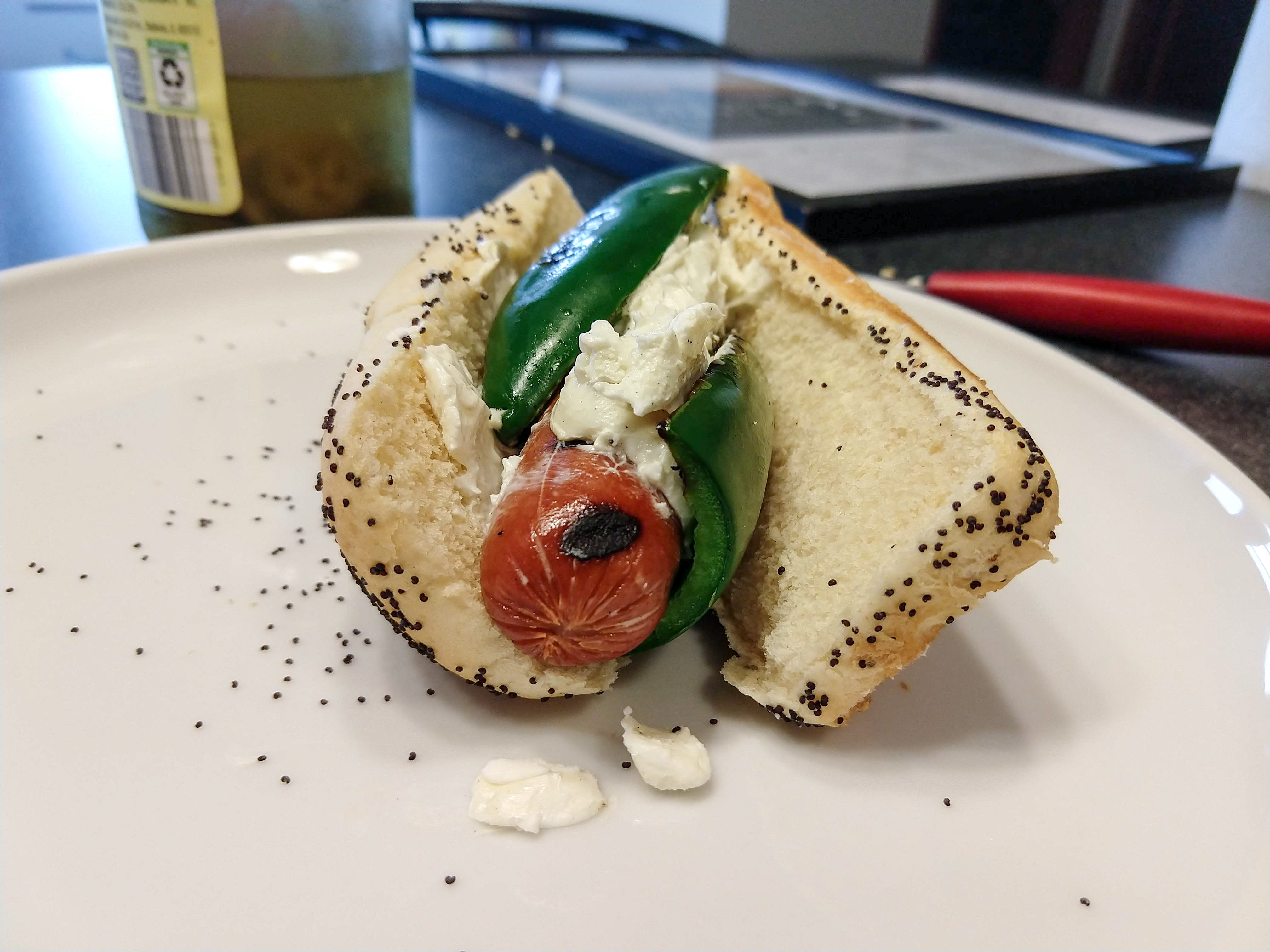 jalapeno popper hotdog