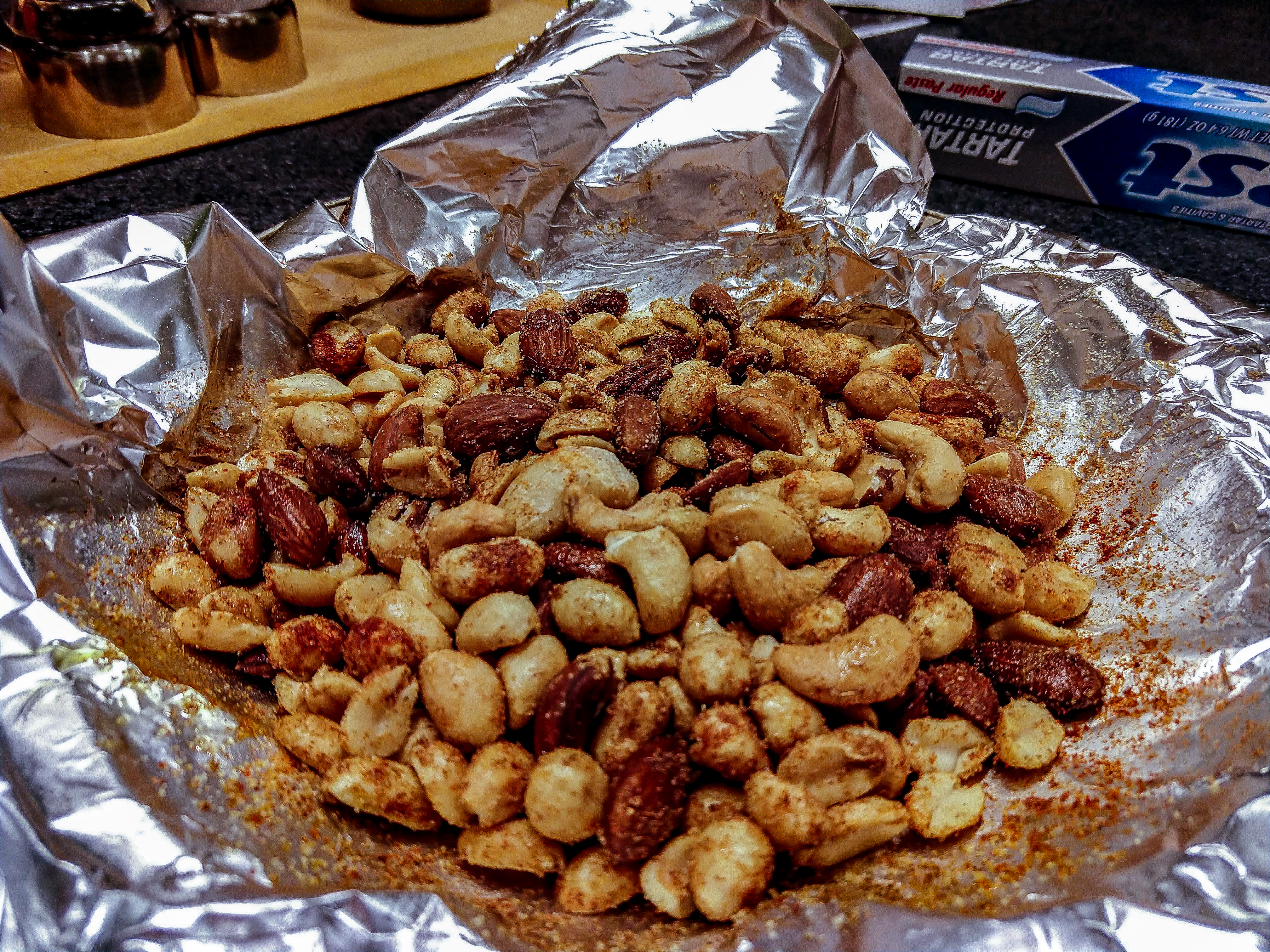 oven roasted bar nuts