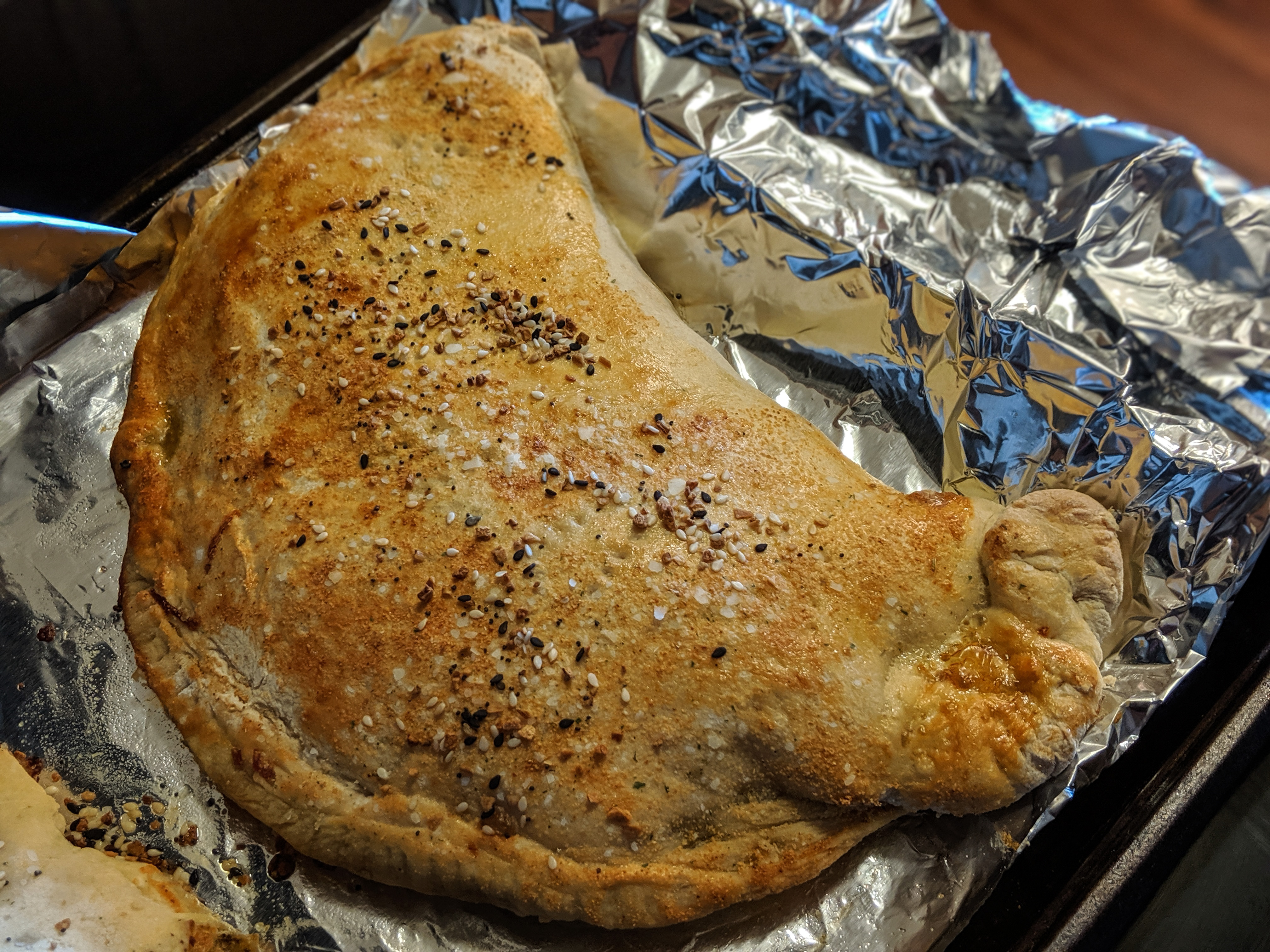 a calzone ala new orleans style
