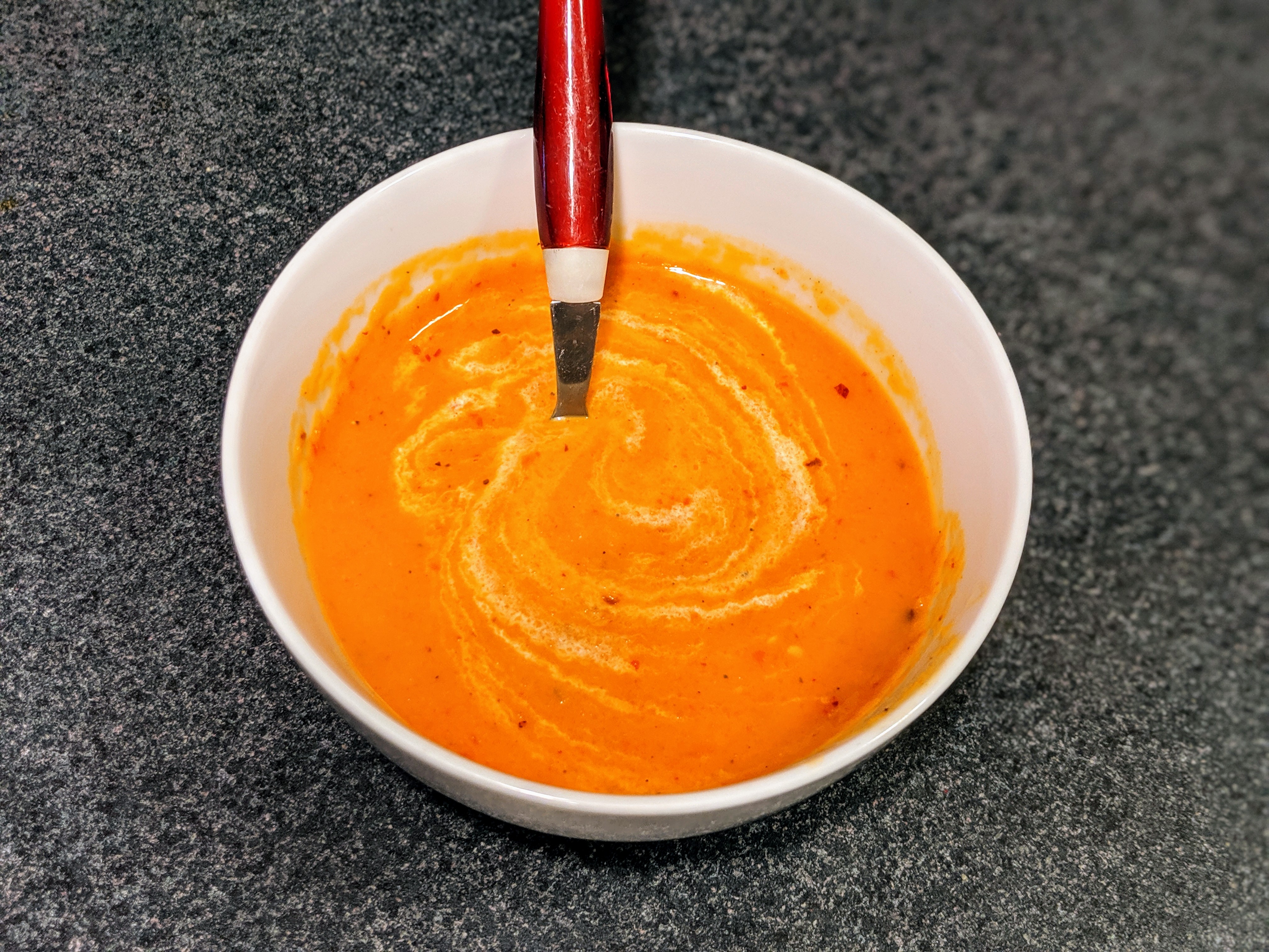 spicy soup made from squash 