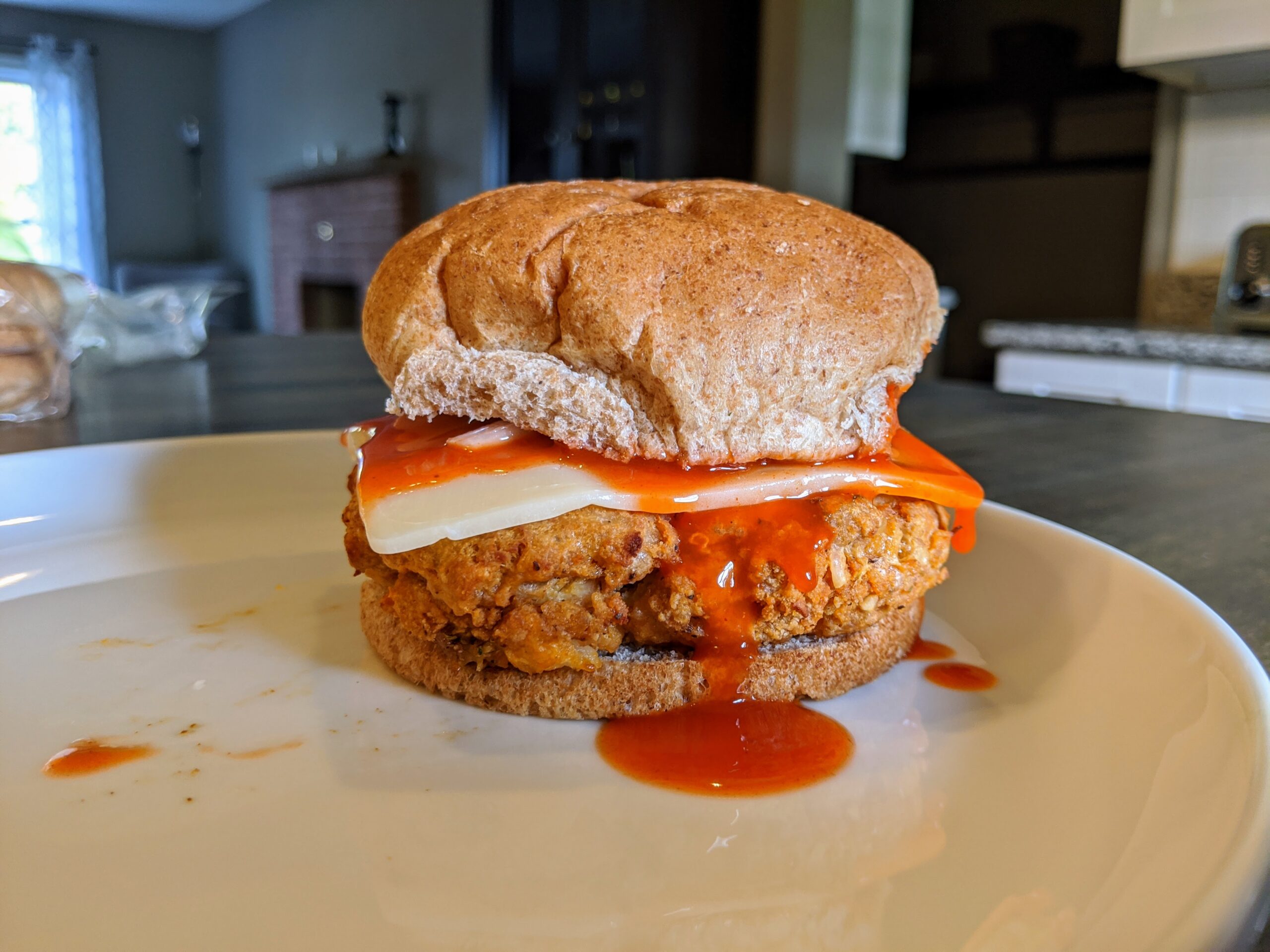 Buffalo Chicken Burger | Boxcar